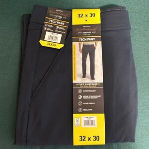 WeatherProof - NEW - Mens - 32 x 30 - Tech Pants - Active Stretch - Regular Fit